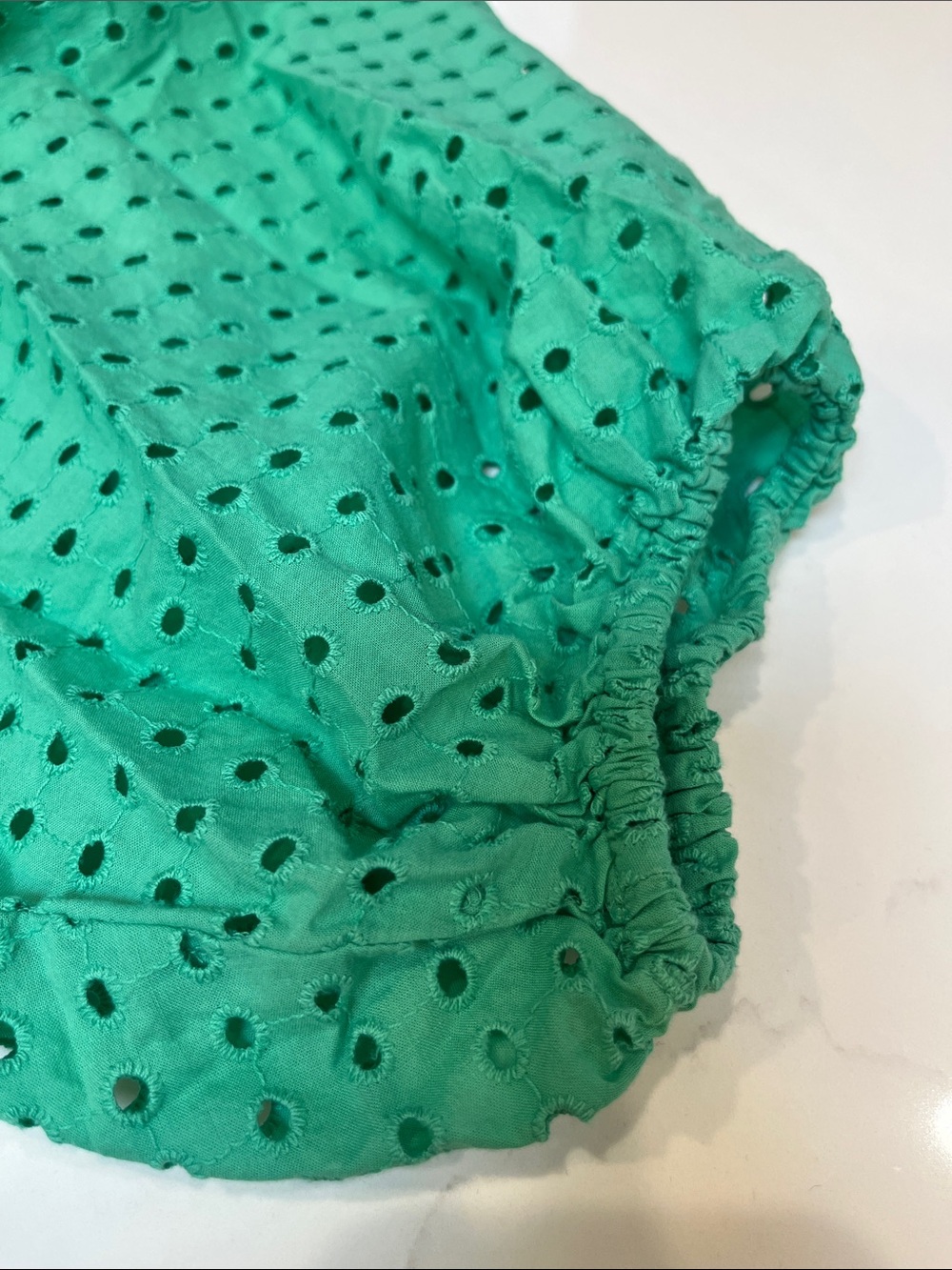 A New Day Green Eyelet Midi Dress Size Medium - Picture 7 of 7